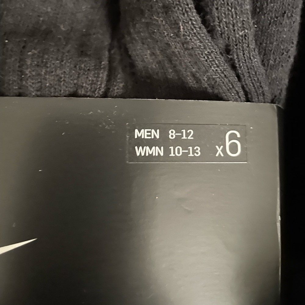 Nike cotton cushion crew socks - Picture 2 of 2